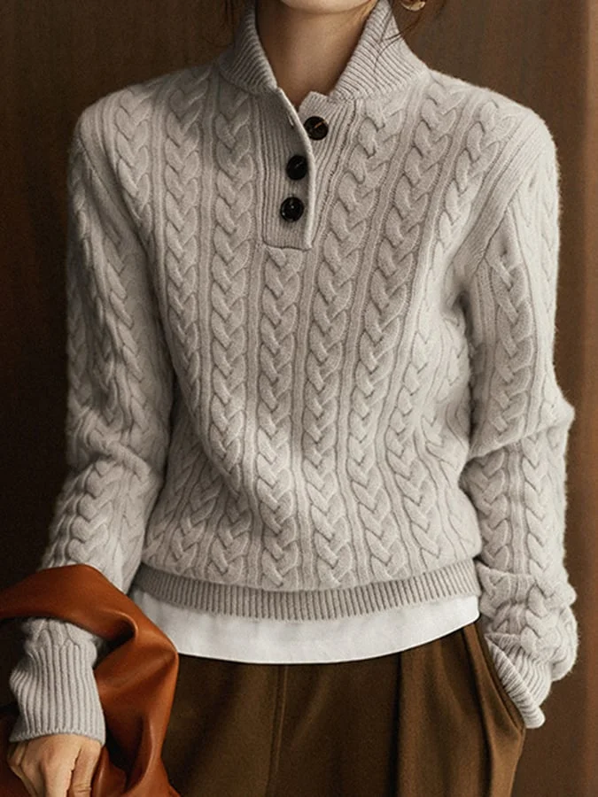 Zara Sweater met structuur - Zacht en elegant - Comfortabel voor dames