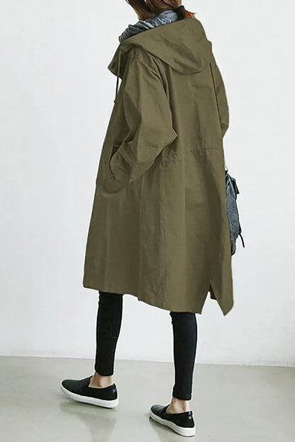 Helena - waterdichte trenchcoat met capuchon