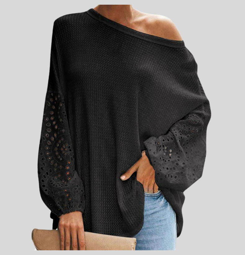 Off-the-shoulder blouse voor dames