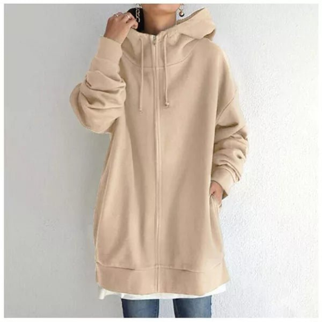 Klaralin | Dames Long Hoodie | Warm