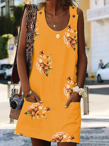 zomerjurk met knopen