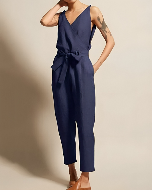 Marguerite - Comfortabele linnen jumpsuit