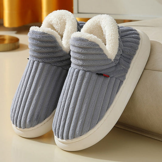Comfortabele winterslippers Warme binnenschoenen met antislipzolen