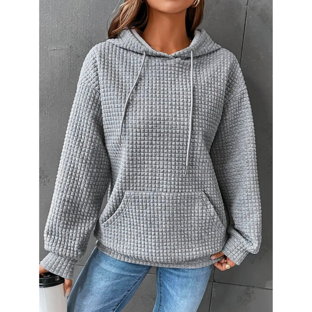 Roswithian | Dames Gebreide Hoodie | Comfortabel