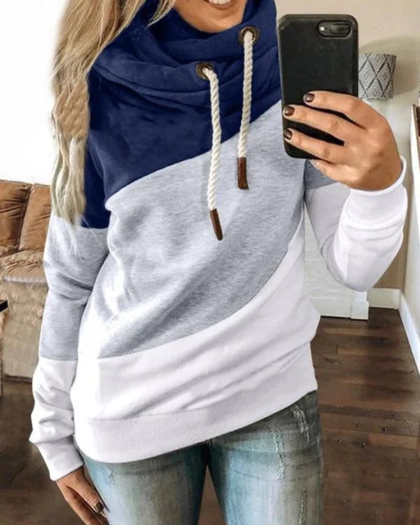 Amelian - Trendy Trekkoord Hoodie voor Vrouwen