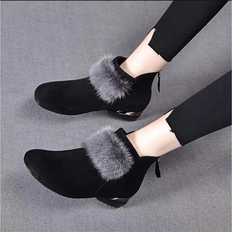 Pietje Boots | Orthopedic Ankle Boots with Fur