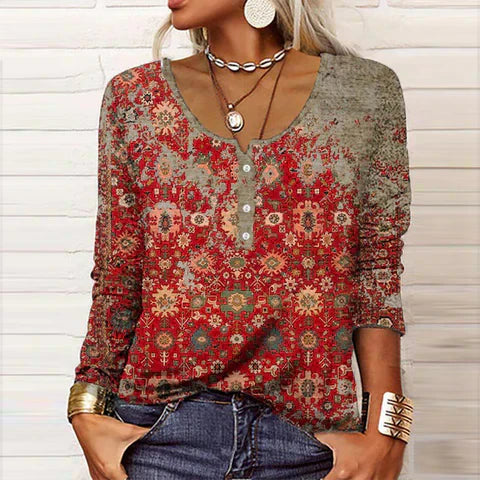 Apollonia | Dames Elegante Blouse | Lange Mouw