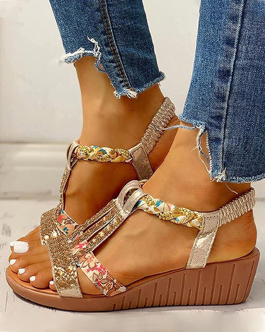 Sandalen in bohemian style