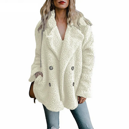 Albertha Coat | Women's Teddy Coat