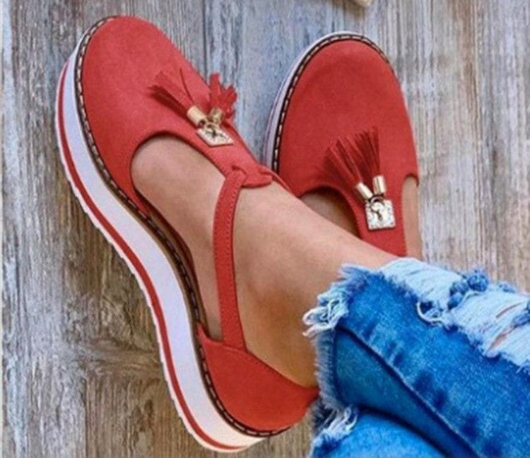 Karla Sandalen zapato borlas Sunshine Bliss