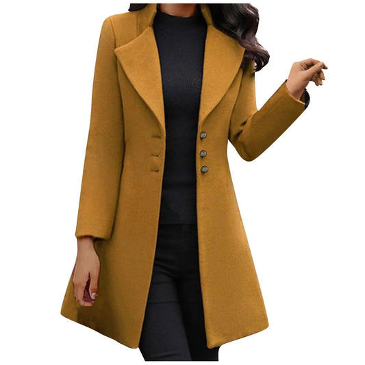 Trenchcoat met revers voor dames