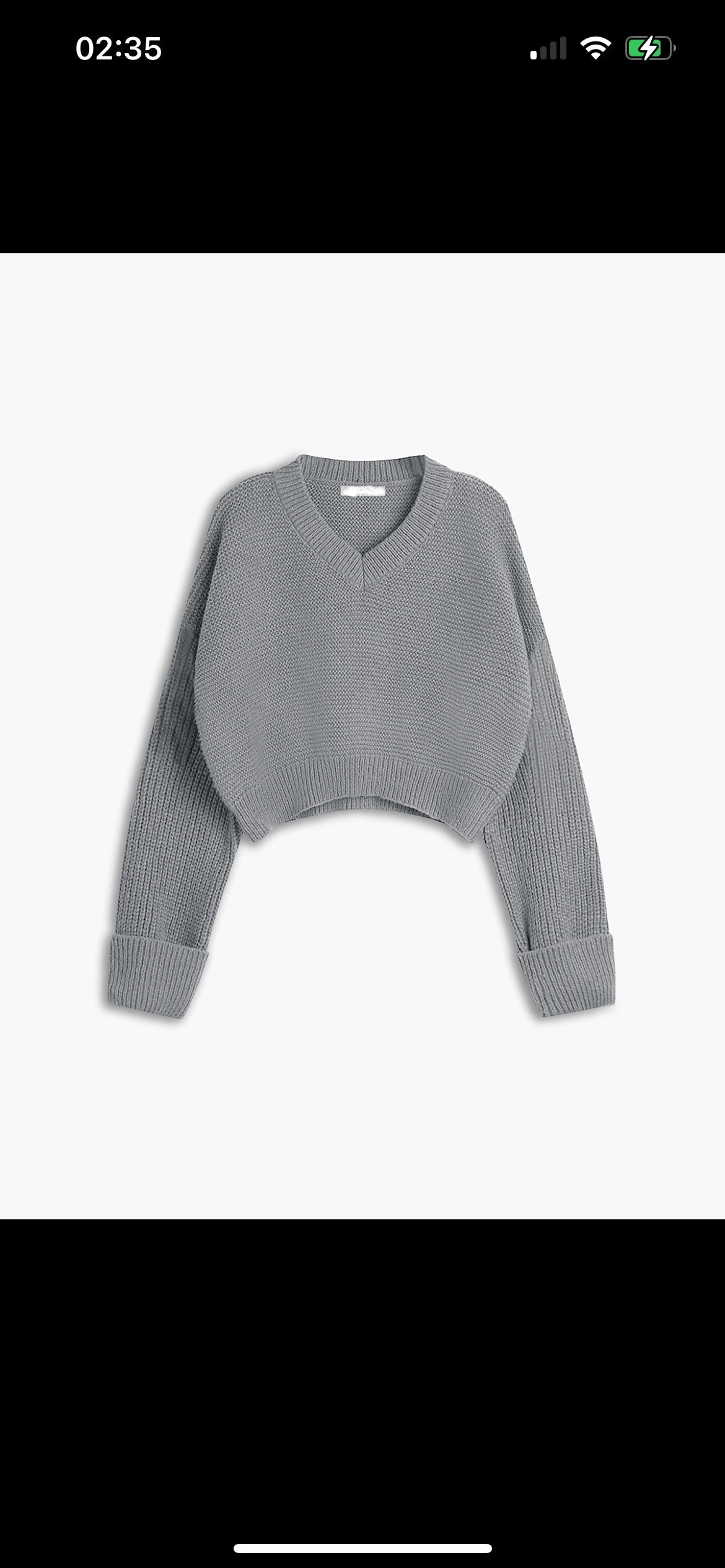 Casual V Neck Pullover Sweater/Trui Dames