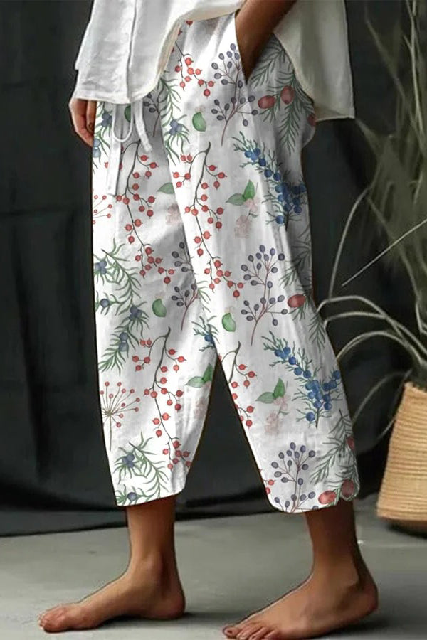 Aansluitende en luchtige broek