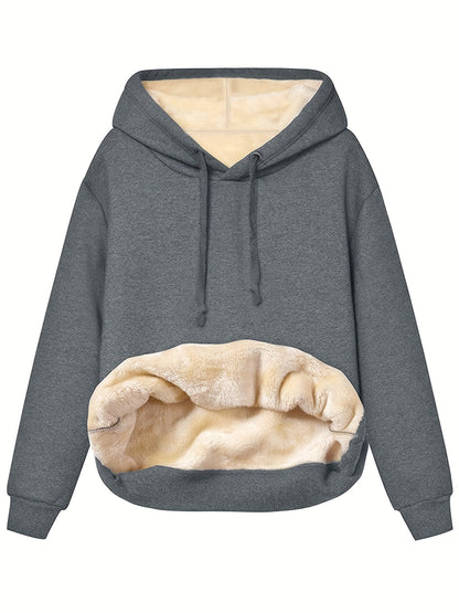 Sharon | Fleece Pullover Hoodie voor vrouwen Perfect voor casual dagen