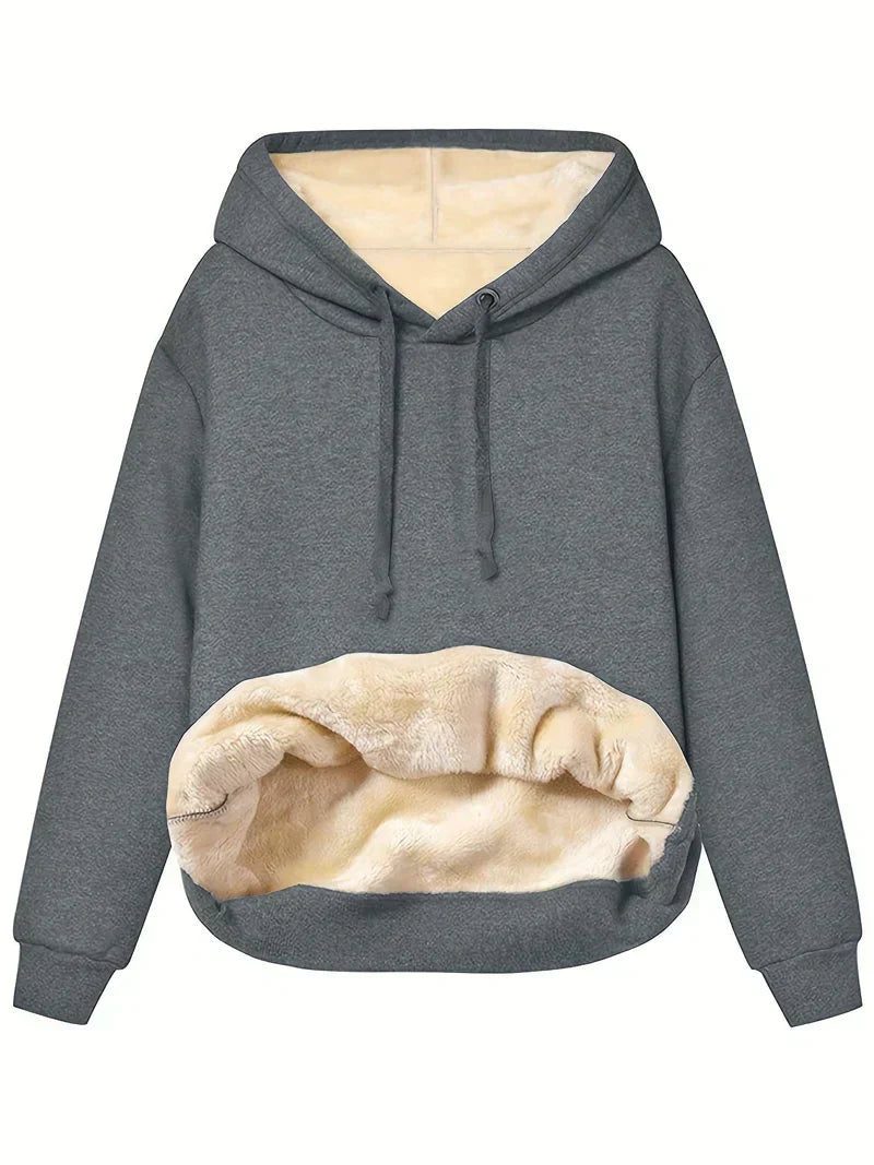 Sharon | Elegante En Comfortabele Winter Fleece Hoodie Voor Vrouwen