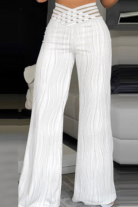 Casual Callings Cargo Broek met koordsluiting en zak