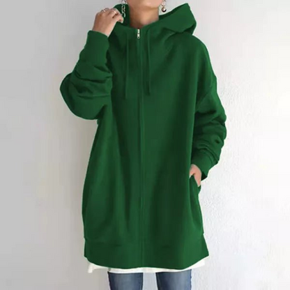 Sharon | Dames Long Hoodie Warm