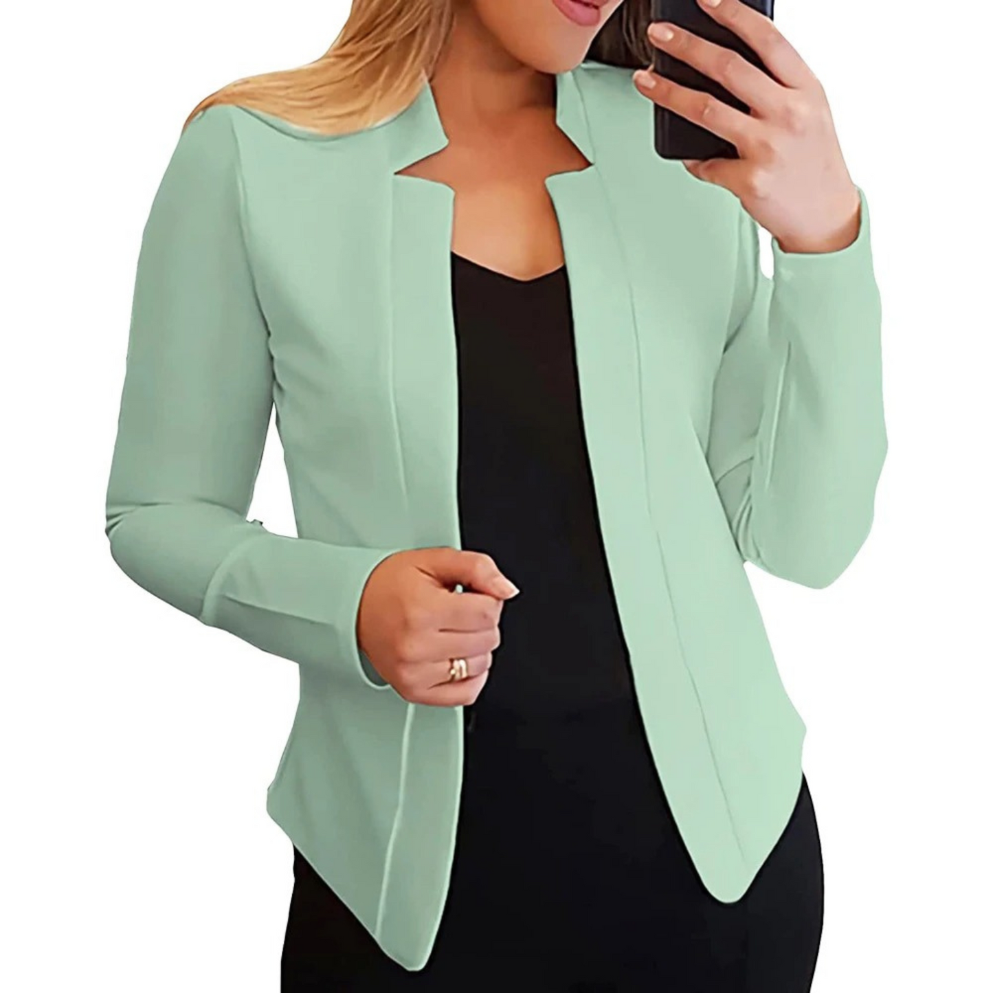 Lotte | Kleine dames blazer in solide kleur