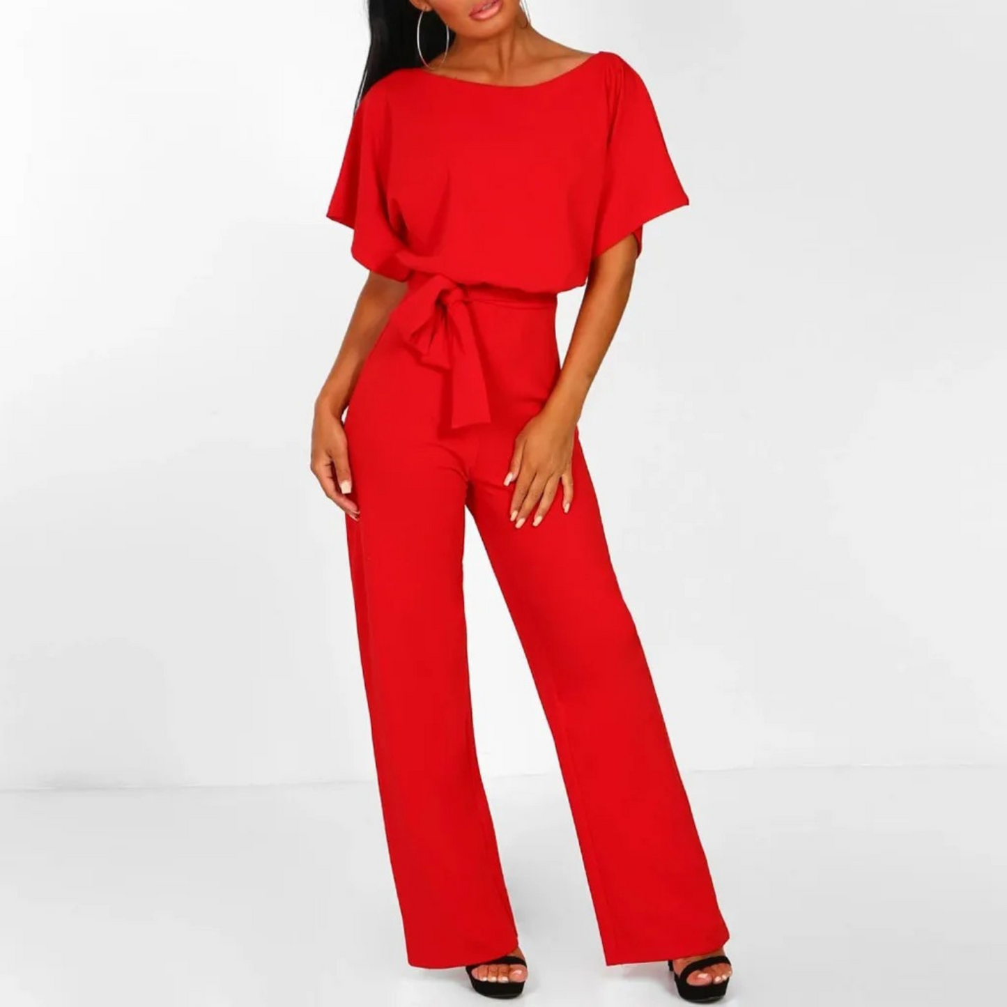 Sophie | wikkel-jumpsuit met hoge taille