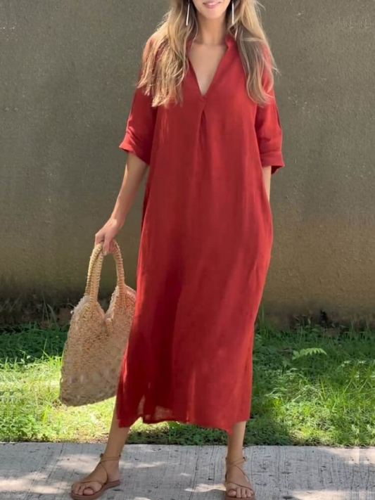Dames maxi jurk