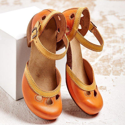 Yolanda® | Comfortabele sandalen met lage hak