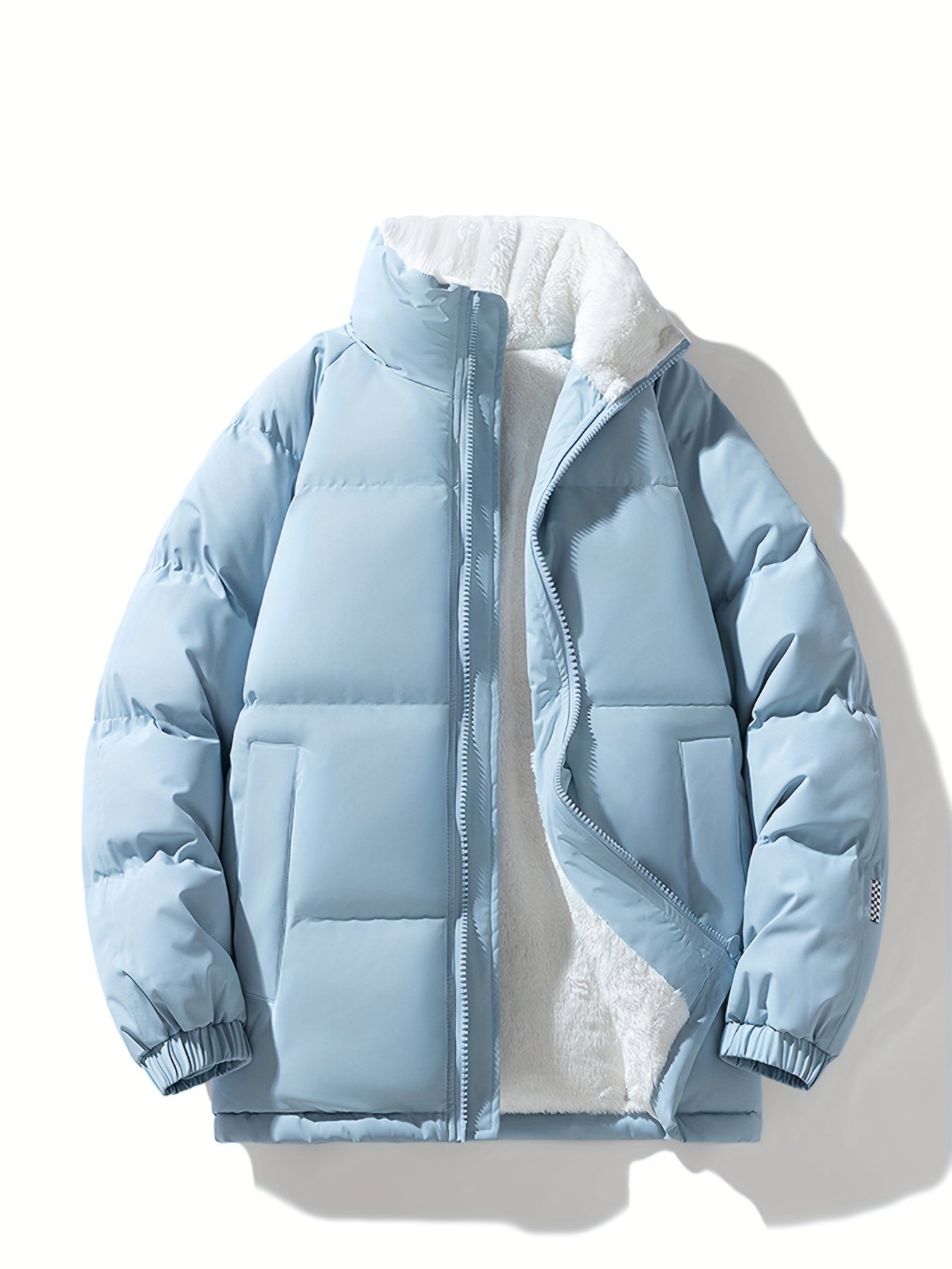 Modieus warm fleece puffer winterjack voor vrouwen | Perfect voor buitenactiviteiten