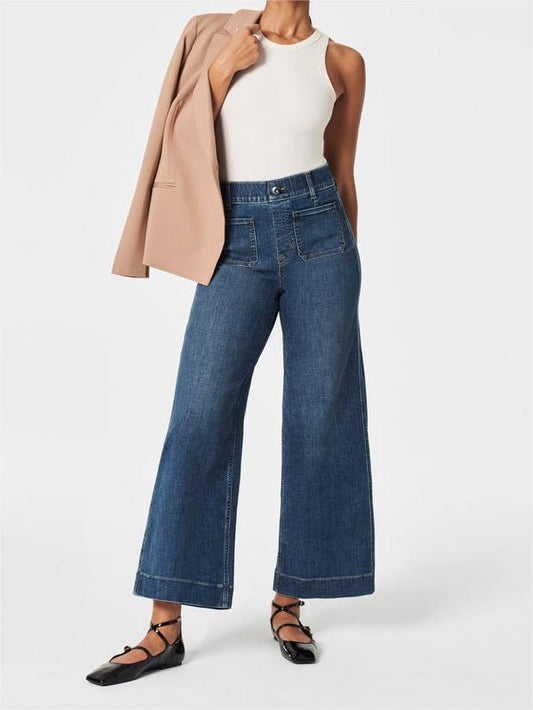 Chelsey - Stretchy Broek met Hoge Taille