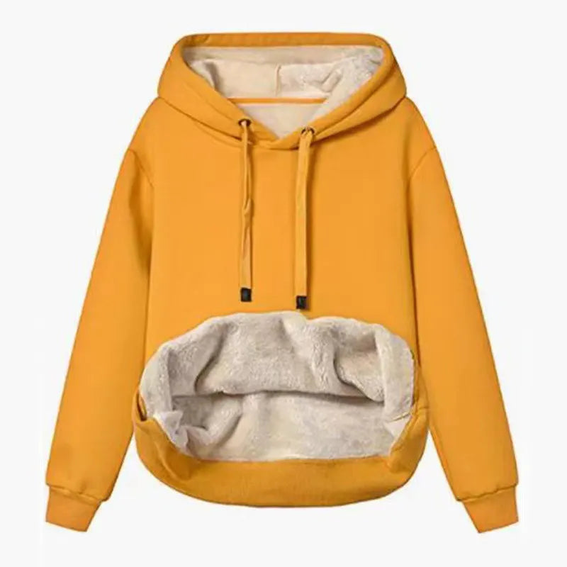 Sharon | Casual fleece gevoerde hoodie perfect voor de winter