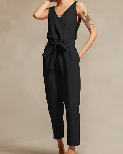 Marguerite - Comfortabele linnen jumpsuit