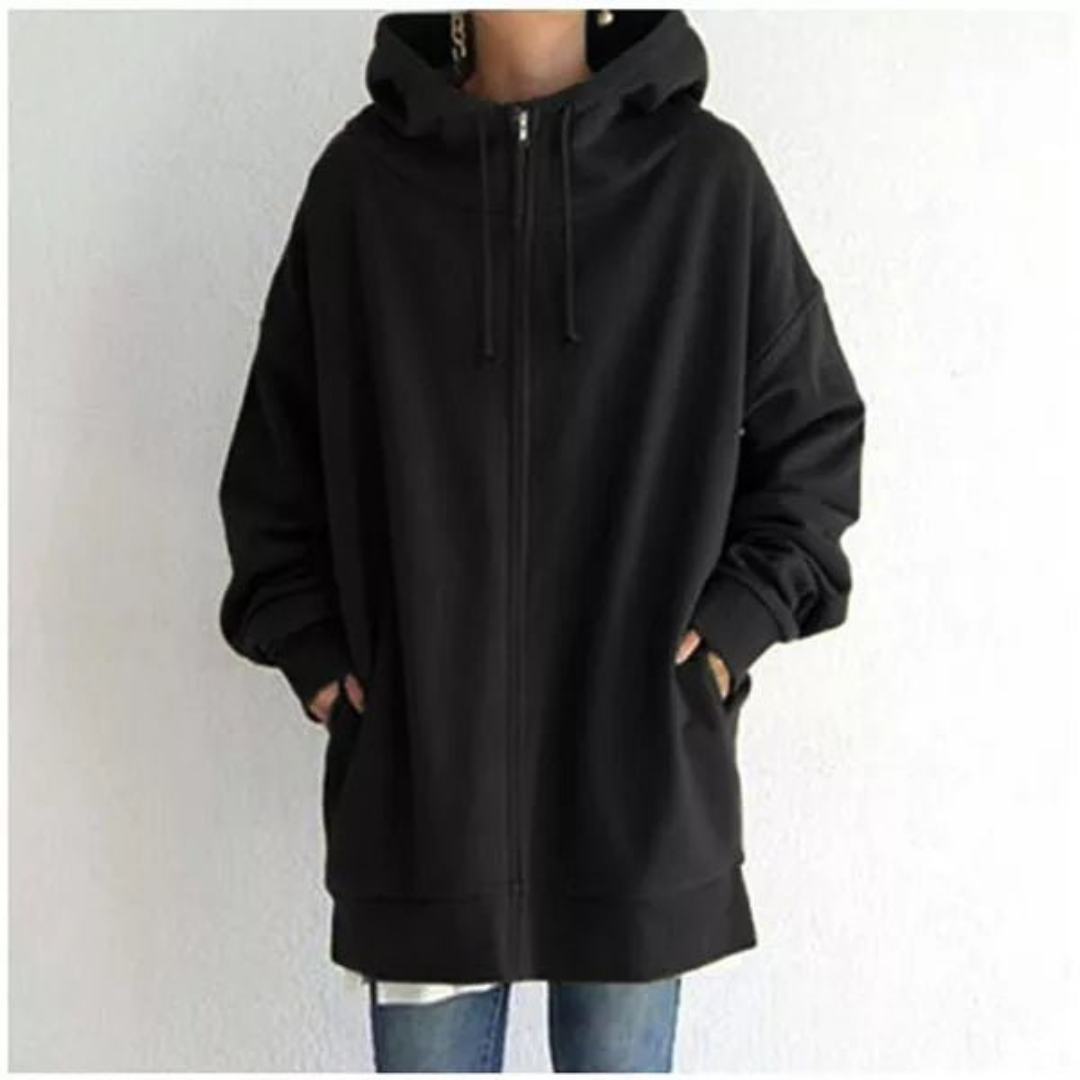 Sharon | Dames Long Hoodie Warm