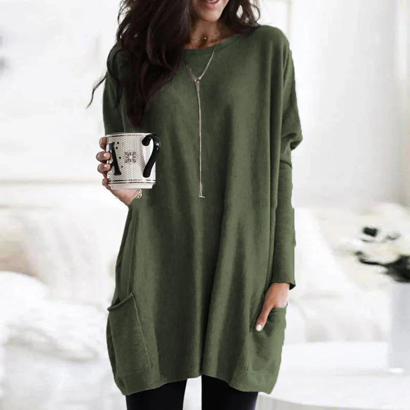 Elegant overhemd met lange mouwen voor vrouwen