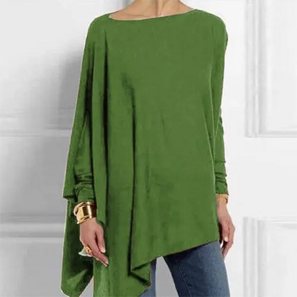 Elegante top met lange mouwen en klassieke charme