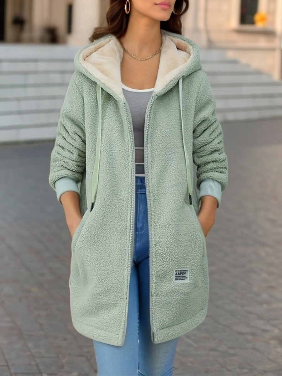 Sherpa Hooded Zip Jacket - Comfortabel en warm voor de winter