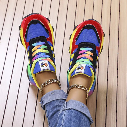 Annemijn | Comfortabele sneakers voor dames in kleurrijke stijl