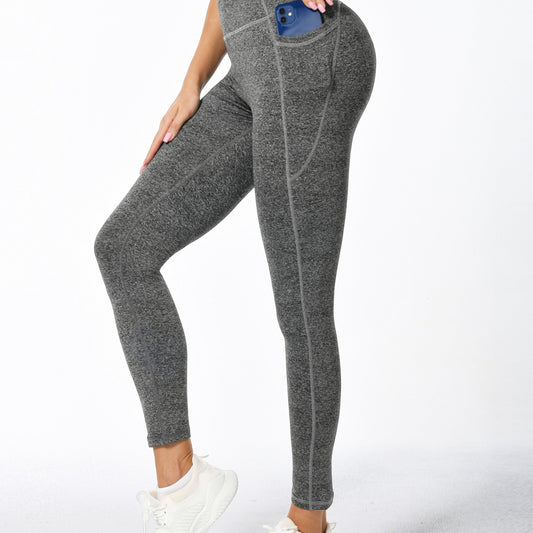 Sophie | Zachte stretchy dames sportleggings met billift en zakken