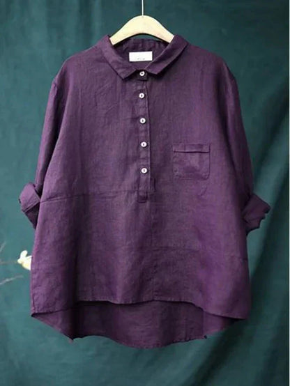 Blouse met lange mouwen voor dames