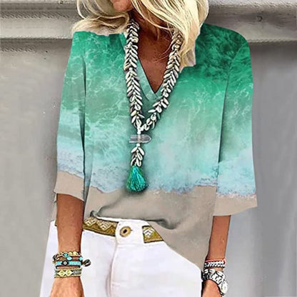 Brittley | Elegante veelkleurige blouse voor dames