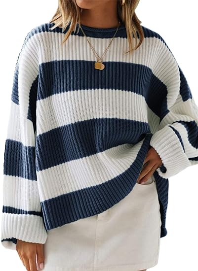 Oversized sweater met lange mouwen