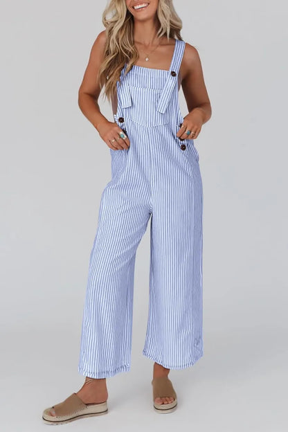 Amy - Gestreepte Dames Jumpsuit