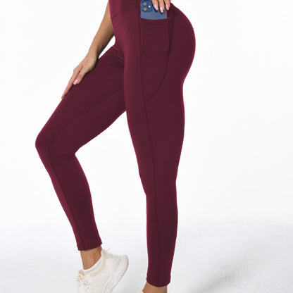 Sophie | Zachte stretchy dames sportleggings met billift en zakken