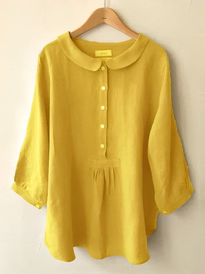 Dana | Comfortabele losse blouse met knopen voor dames