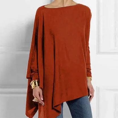 Elegante top met lange mouwen en klassieke charme
