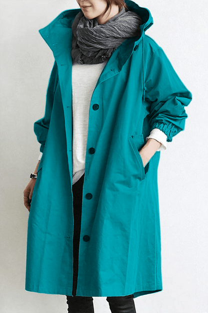 Bellerue - waterdichte trenchcoat met capuchon