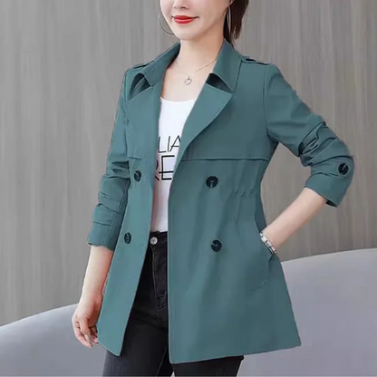 Blennie Coat | Women's Double Button Trench Coat