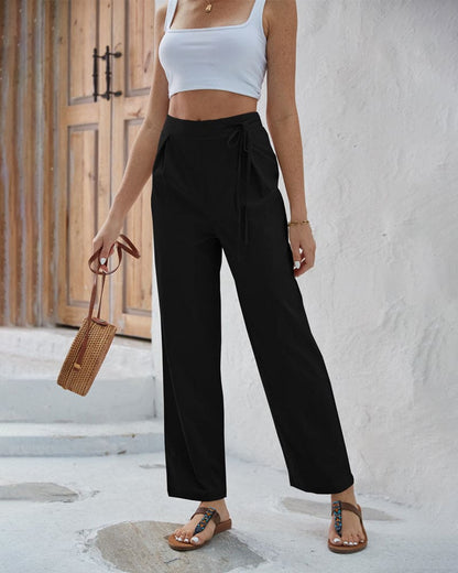 Madelyn - Stijlvolle High Waisted Broek voor Vrouwen