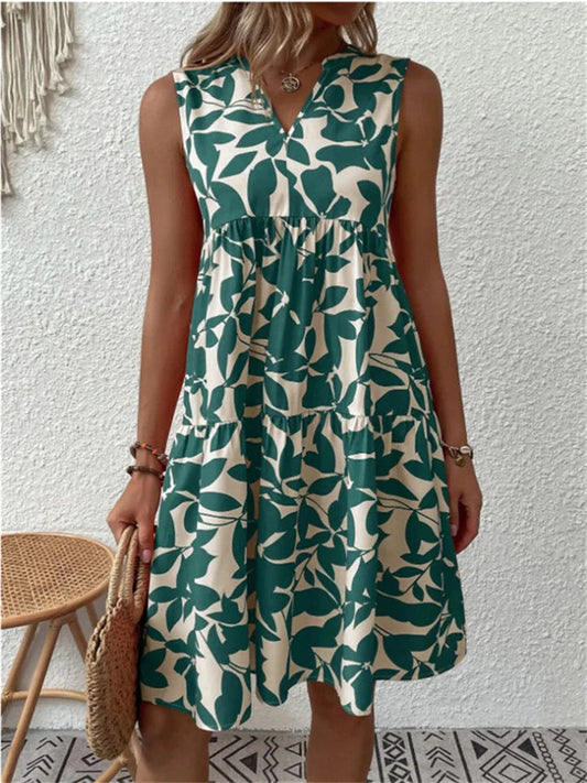 Dames casual korte zomerjurk