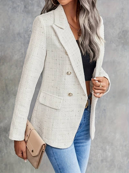 Abigail - blazer met lange mouwen en reverskraag