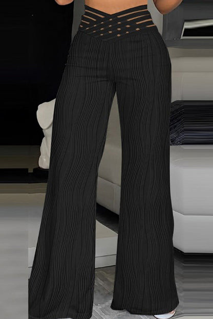 Casual Callings Cargo Broek met koordsluiting en zak