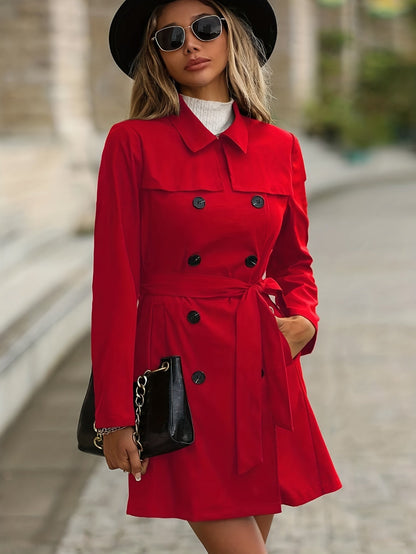 Stijlvolle winter trenchcoat voor dames - Myrthe