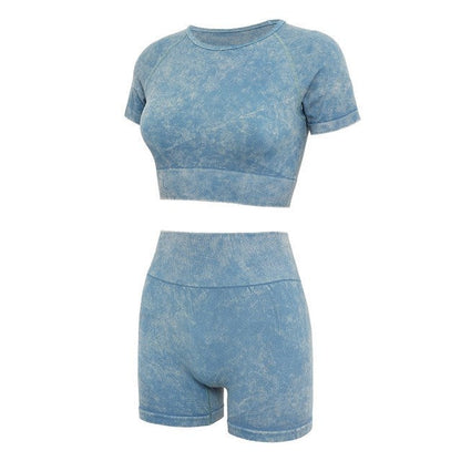 Naadloze yoga sportkleding set